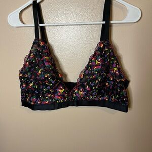Savage X Fenty Multicolor Floral Lace Bralette